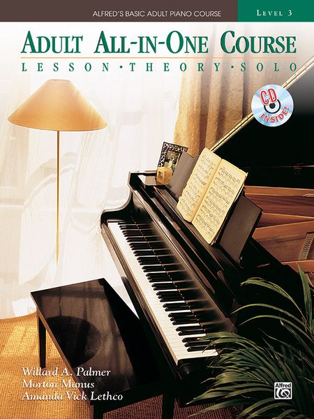 Alfred's Basic Adult All-In-One Piano Course, Book 3 (Book & CD).