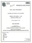 Sudel : Small Group Arrangement / transcribed and Prepared by Dylan Canterbury.
