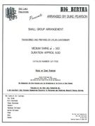 Big Bertha : Small Group Arrangement / transcribed and Prepared by Dylan Canterbury.
