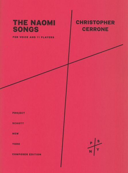 Naomi Songs : For Voice and 11 Players (2015).