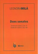 Dues Sonates : For Piano.