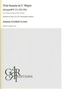 Trio Sonata In C Major (GraunWV CV:XV:93) : For 2 Transverse Flutes and Basso Continuo.