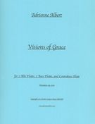 Visions of Grace : For 2 Alto Flutes, 2 Bass Flutes and Contrabass Flute (2015).