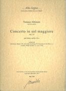 Concerto In Sol Maggiore, Mi 19 : Per Oboe, Archi E Continuo / Ed. Leonardo & Alessandro Bares.