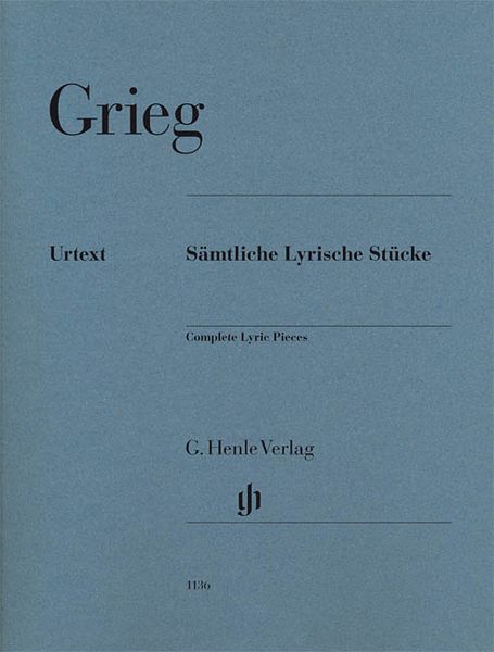 Lyric Pieces, Complete : For Piano.