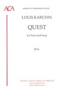 Quest : For Flute and Harp (2014).