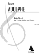 Trio No. 1 : For Violin, Cello and Piano (1986).