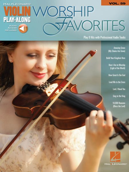 Worship Favorites : Hal Leonard Violin Play-Along.