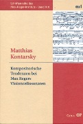 Kompositorische Tendenzen Bei Max Regers Violoncellosonaten.