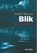 Blik : For Solo Clarinet (1979).