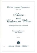 Arien Aus Catone In Utica : Für Singstimme und Orchester / edited by Bert Hagels.