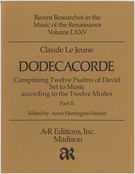 Dodecacorde, Vol. 2.