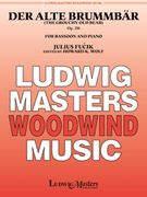 Alte Brummbär (The Grouchy Old Bear), Op. 210 : For Bassoon & Piano / Ed. by Howard K Wolf.