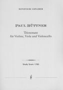 Triosonate : Für Violine, Viola und Violoncello.