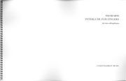 Interlude For Fingers : For Two Vibraphones.