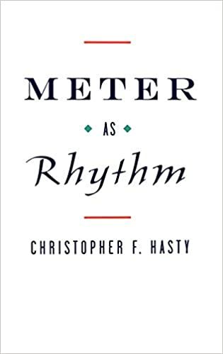 Meter As Rhythm.