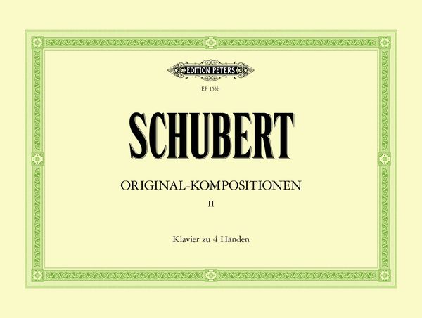 Original-Kompositionen, Vol. 2 : Für Klavier Zu Vier Handen.