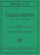 Cello Suites Nos. 1-3, S. 1007-1009 : Viola II (Accompaniment Ad Libitum) by Daniel Morganstern.