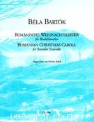 Roumanian Christmas Carols : For Four Or More Recorders.