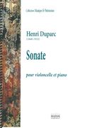 Sonate : Pour Violoncelle Et Piano (1867).