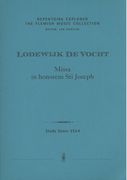 Missa In Honorem Sti Josephi : For Choir and Organ (1939).