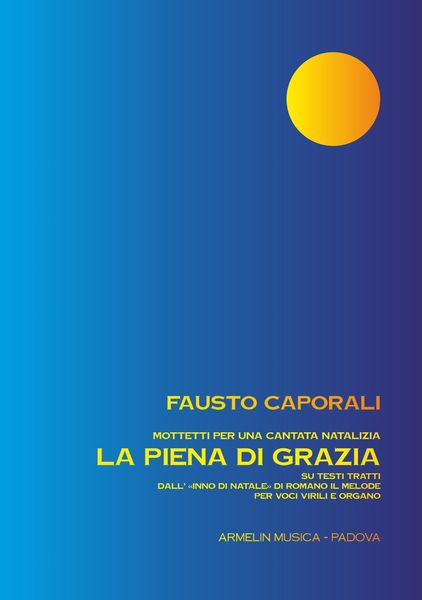 Piena Di Grazia : Mottetti Per Una Cantata Natalizia.