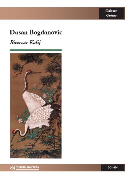 Ricercar Kalij : For Solo Guitar.
