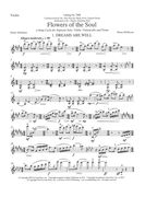 Flowers of The Soul : A Song Cycle For Soprano Solo, Violin, Violoncello and Piano.
