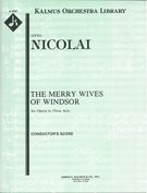 Merry Wives of Windsor : Opera In 3 Acts.