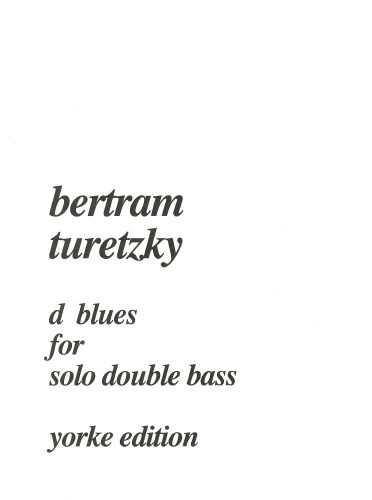D Blues : For Solo Double Bass (1995).