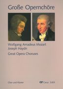 Grosse Opernchöre = Great Opera Choruses : arranged For Choir and Piano / Ed. Johannes Knecht.