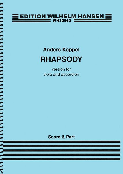 Rhapsody : Version For Viola and Accordion (2012).
