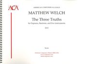 Three Truths : A Robot Opera (2012).