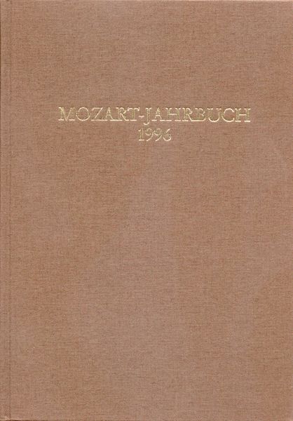 Mozart-Jahrbuch 1996.