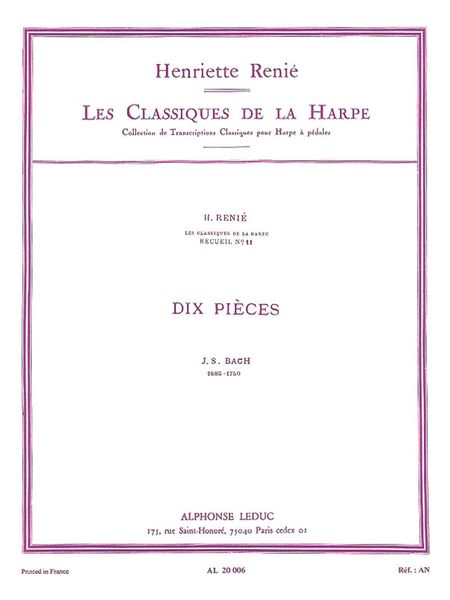 Classiques De la Harpe, Vol. 11 / edited by Henriette Renie.