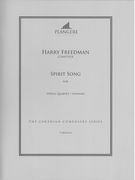 Spirit Song : For String Quartet and Soprano.