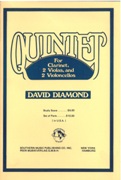 Quintet : For Clarinet, 2 Violas & 2 Violoncellos.