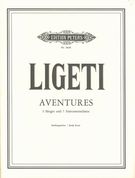 Aventures : For 3 Singers and 7 Instrumentalists.