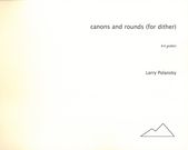 Canons and Rounds (For Dither) : For 4-6 Guitars (2015-2016).