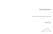 Tempus Speculum : For Any Number of Instruments Or Voices In 12-Pitch Tuning (1981).