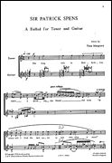 Sir Patrick Spens : A Ballad For Tenor and Guitar.