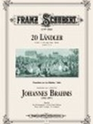 Twenty Laendler, D. 366 (1-16), D. 814 (1-4) : For Piano Solo / Ed. by Johannes Brahms.