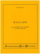 Ballade : For Brass Quintet.