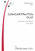 Concertantes Duo : For Recorder and Percussion (1991).