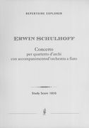 Concerto : Per Quartetto d'Archi Con Accompagnamento d'Orchestra A Fiato (1930).