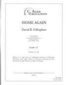 Home Again : For Concert Band.