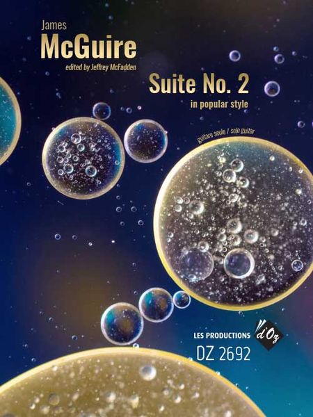 Suite No. 2 In Popular Style : For Solo Guitar / edited by Jeffrey McFadden.
