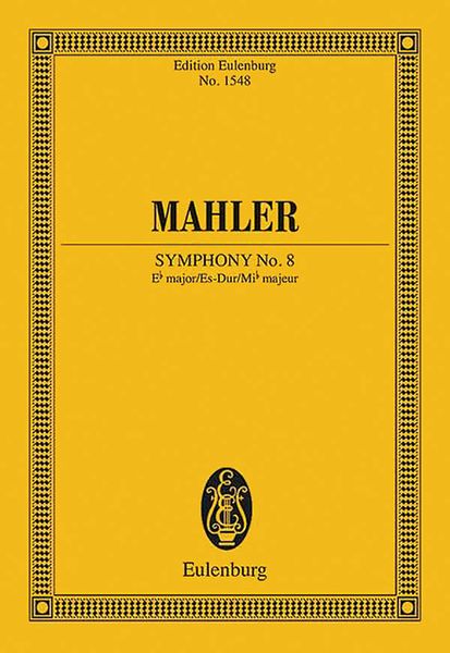Symphonie No. 8 In E Flat Major.