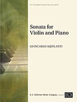 Sonata : For Violin and Piano (1999).