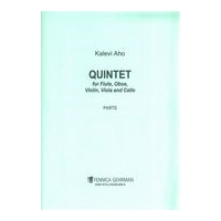 Quintet : For Flute, Oboe, Violin, Viola and Cello.